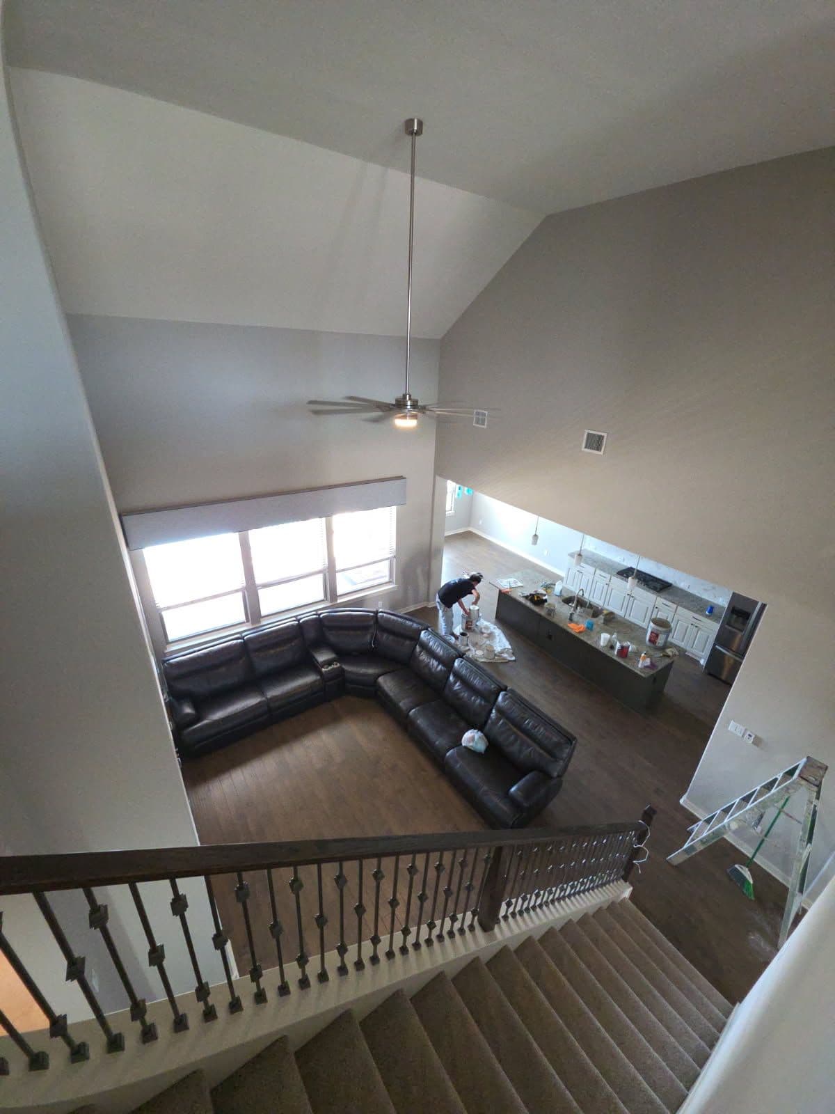 Vibrant Living Room Refresh in Georgetown Texas image